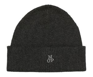Marc O'Polo Knitted Hat 50-Years Heritage Rib Black