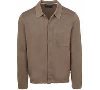 Marc O'Polo Knitted Hemdjacke Taupe - Größe XXL Braun XXL