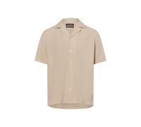 Marc O'Polo Kurzarm-Hemd Herren Regular Fit Baumwolle beige, L