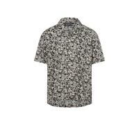 Marc O'Polo Kurzarm-Hemd mit Leinen-Anteil Herren Regular Fit Leinen grau, XXL