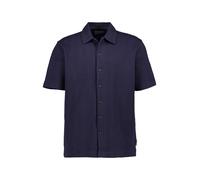 Marc O'Polo Kurzarmhemd Herren Regular Fit Kurzarm Baumwolle blau, XXL