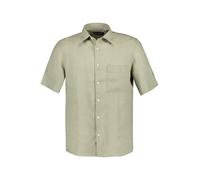 Leinenhemd MARC O'POLO, Herren, Gr. M, N-Gr, summer sage, Web, Obermaterial: 100% Leinen, regular fit, Kurzarm, Hemden, mit aufgesetzter Brusttasche (95147129-M) summer sage