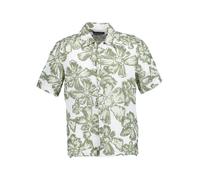 Marc O'Polo Kurzarmhemd Herren Regular Fit Kurzarm Leinen grün, M