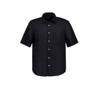 Marc O'Polo Kurzarmhemd Herren Regular Fit Kurzarm Leinen schwarz, M