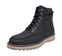 Schnürstiefelette MARC O'POLO "Marc O'Polo Stiefelette Nubukleder", Damen, Gr. 44, schwarz, Nubukleder, Schuhe Schnürstiefelette (68719962-44) schwarz