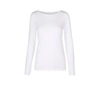 Marc O'Polo Damen Langarmshirt, weiss, Gr. M