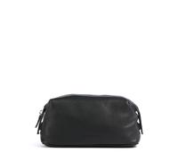 Beautycase MARC O'POLO "aus edlem Rindleder", Herren, Gr. B/H/T: 24cm x 13cm x 10cm, schwarz, Leder, unifarben, Taschen (75468966-0) schwarz