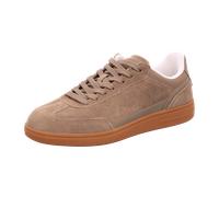 Sneaker MARC O'POLO "aus weichem Veloursleder", Herren, Gr. 45, braun (charleston gray), Obermaterial: 100% Leder, unifarben, Schuhe Sneaker (12897240-45) charleston gray