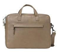 Marc O'Polo Leder Businesstasche Laptoptasche mit Laptopfach Lorenz Business Bag Burnt Ash taupe