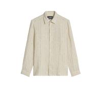 MARC O'POLO Leinenhemd braun | XXL