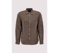 Marc O'Polo Leinenhemd Dark nickle 3XL Dark nickle