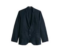 Sakko MARC O'POLO "aus reinem Leinen", Herren, Gr. 52, schwarz navy, Obermaterial: 100% Leinen, unifarben, Sakkos Sakko (72300757-52) schwarz navy