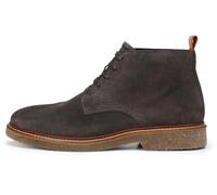 Marc O'Polo Schnürschuhe aus Veloursleder in Anthrazit, Größe 45