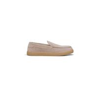 Loafer MARC O'POLO "aus Veloursleder", Herren, Gr. 42, light taupe, Obermaterial: 100% Leder (Rind), unifarben, Schuhe Loafer (54729254-42) light taupe