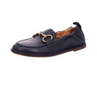 Loafer MARC O'POLO "mit Trensen-Schnalle", Damen, Gr. 38, blau (navy), Obermaterial: 100% Leder (Rind), unifarben, Schuhe (46466548-38) navy