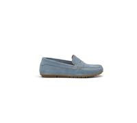 Marc O'Polo Mokassin Selma aus Velours-Rindleder Obermaterial 100% Leder Damen Gr. 39 High Sky