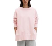 Sweatshirt MARC O'POLO "mit recycelter Baumwolle", Damen, Gr. XS, dried rose, Obermaterial: 100% Baumwolle, unifarben, loose fit, Rundhals, Rippbündchen, Sweatshirts Sweatshirt (15867858-XS) dried ros