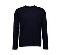 Marc O'Polo Longsleeve Herren Regular Fit Rundhals Baumwolle blau, XXL