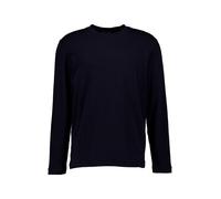 Marc O'Polo Herren Langarmshirt mit Rundhalsausschnitt Regular Fit, Blau (Dark Navy), XL