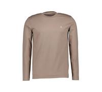 Marc O'Polo Longsleeve Herren Slim Fit Rundhals Baumwolle braun, XXL