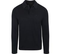 Marc O'Polo Longsleeve Polo Navy - Größe XL Dunkelblau XL