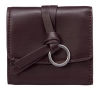 Marc O'Polo Lunya Leather Combi Wallet Black Cherry