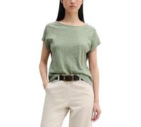 T-Shirt MARC O'POLO "aus weichem Baumwoll-Slub-Jersey", Damen, Gr. XXL, grün (fresh sage), Obermaterial: 100% Baumwolle, unifarben, Basic, regular fit, U-Boot-Ausschnitt, normaler Saum, Shirts T-Shirt