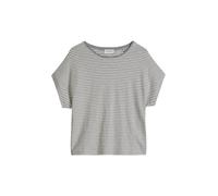 Gestreiftes T-Shirt regular Türkis L