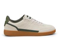 Sneaker MARC O'POLO "aus weichem Veloursleder", Herren, Gr. 44, weiß (sanftes weiß), Obermaterial: 100% Leder, unifarben, Schuhe Sneaker (47262748-44) sanftes weiß