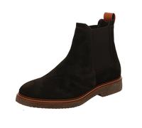 Chelseaboots MARC O'POLO "aus softem Velours-Rindleder", Herren, Gr. 44, coffee, Obermaterial: 100% Leder (Rind), unifarben, Schuhe (26546543-44) coffee