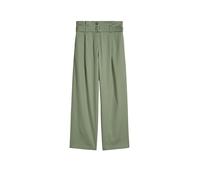 Chinohose MARC O'POLO "aus Lyocell-Organic-Cotton-Stretch", Damen, Gr. 38, Normalgrößen, fresh sage, Twill, Obermaterial: 58% Lyocell, 40% Baumwolle, 2% Elasthan, unifarben, relaxed fit normal, Hosen 