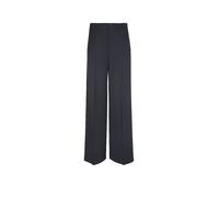 Jerseyhose MARC O'POLO, Damen, Gr. 40, N-Gr, martime blau, Jersey, Obermaterial: 70% Viskose, 25% Polyamid, 5% Elasthan, weit lang, Hosen Jerseyhose, MODEL MARGO WIDE - COMFORT JERSEY, mid waist (4535