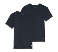Marc O'Polo Herren T-Shirts Essentials 2er-Pack Dunkelblau Rundhals Größe M