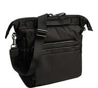 Marc O'Polo Messenger Bag Herren Mikrofaser schwarz, One Size