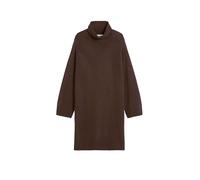 Marc O'Polo Fließendes Strickkleid aus Woll-Mix in Mittelbraun, Größe 38