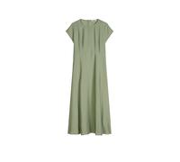 Midikleid MARC O'POLO "aus Viskose-Mix", Damen, Gr. 36, Normalgrößen, fresh sage, Obermaterial: 83% Viskose, 17% Polyamid, unifarben, regular fit wadenlang, Rundhals, Kleider Midikleid (25733567-36) f