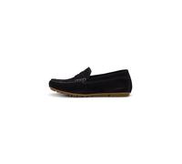 Marc O'Polo Mokassin aus Velours-Rindleder Damen Gr. 41 Navy