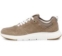 Sneaker MARC O'POLO "aus edlem Veloursleder", Damen, Gr. 41, pavestone, Obermaterial: 100% Leder (Rind), unifarben, Schuhe Sneaker (44628834-41) pavestone