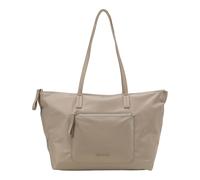 Shopper "Nilli", Damen, Gr. B/H/T: 48,5cm x 28cm x 14cm, creme, Leder, Lederimitat, MARC O'POLO ACCESSORIES, Taschen Shopper, große Damen-Handtasche, Umhängetasche, Einkaufstasche mit Fronttasche (371