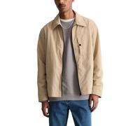 Outdoorjacke MARC O'POLO DENIM "aus wasserabweisendem Recycling-Material", Herren, Gr. XL, frosty sand, Obermaterial: 100% Polyamid, unifarben, regular fit, Manschette, Jacken Outdoorjacke (40534652-X