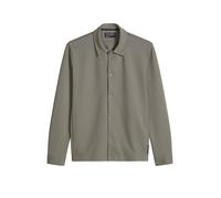 Sweatjacke MARC O'POLO "aus reiner Bio-Baumwolle", Herren, Gr. XL, grau (graphite dust), Obermaterial: 68% Baumwolle, 17% Polyester, 15% Elasthan, unifarben, regular fit, Manschette, Sweatjacken Sweat