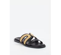 Marc O'Polo Pantolette in schwarz/beige in Größe: 38 für Damen