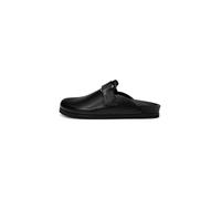 Sandale MARC O'POLO "mit vorgeformtem Fußbett", Damen, Gr. 41, schwarz, Obermaterial: 100% Leder, unifarben, Schuhe Sandale (44825740-41) schwarz