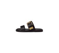 Sandale MARC O'POLO "aus edlem Rindleder", Damen, Gr. 39, schwarz, Obermaterial: 100% Leder, unifarben, Schuhe Sandale (72931126-39) schwarz