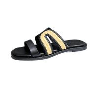 Marc O'Polo Pantoletten für Damen aus Italien, Spanien und Portugal für Damen, schwarz, Größe 39 EU