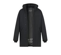 Outdoorjacke MARC O'POLO "mit weicher Wattierung von Unifi REPREVE", Herren, Gr. M, schwarz, Obermaterial: 100% Polyester, unifarben, regular fit, Jacken (28380238-M) schwarz