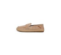 Espadrille MARC O'POLO "aus weichem Veloursleder", Herren, Gr. 42, sand, Obermaterial: 100% Leder, unifarben, Schuhe Espadrille (30391037-42) sand