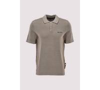 Marc O'Polo Regular Fit Poloshirt aus reiner Baumwolle - Marc O'Polo × DFB Travel Collection in Taupe, Größe XXXL