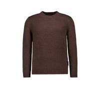 Marc O'Polo Polo Pullover Herren Regular Fit Rundhals Baumwolle braun, L