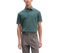 Poloshirt MARC O'POLO, Herren, Gr. XXL, skipping stone, Piqué, Obermaterial: 100% Baumwolle, unifarben, regular fit hüftlang, Rundhals, Shirts, weiches Tragegefühl, regular Fit, Logopatch auf der Brus
